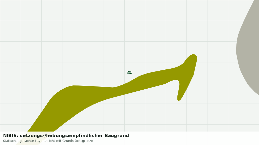 Statische Kartenansicht: NIBIS: setzungs-/hebungsempfindlicher Baugrund