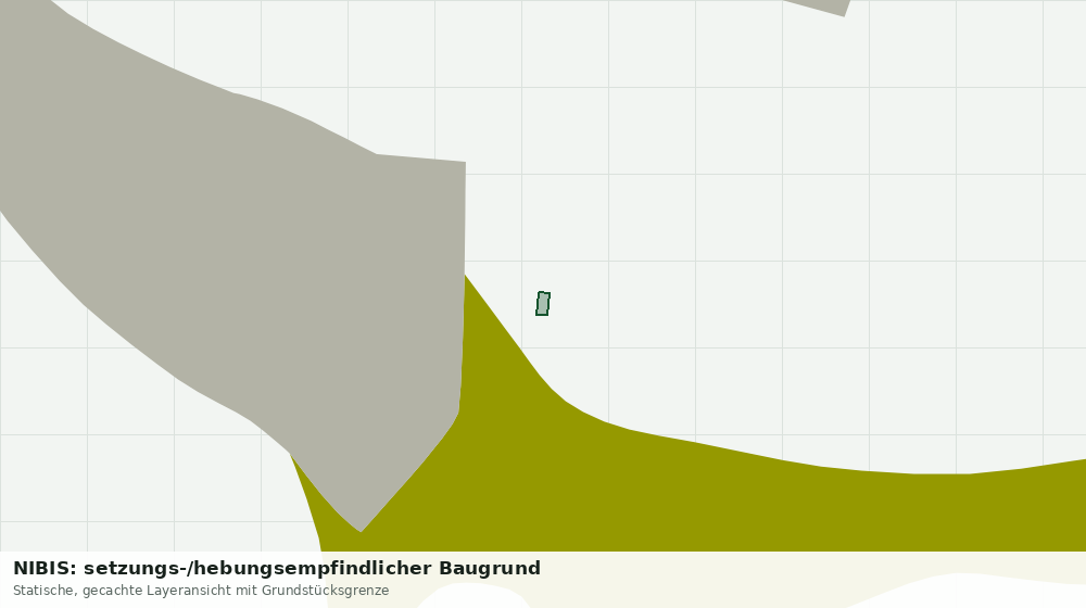 Statische Kartenansicht: NIBIS: setzungs-/hebungsempfindlicher Baugrund