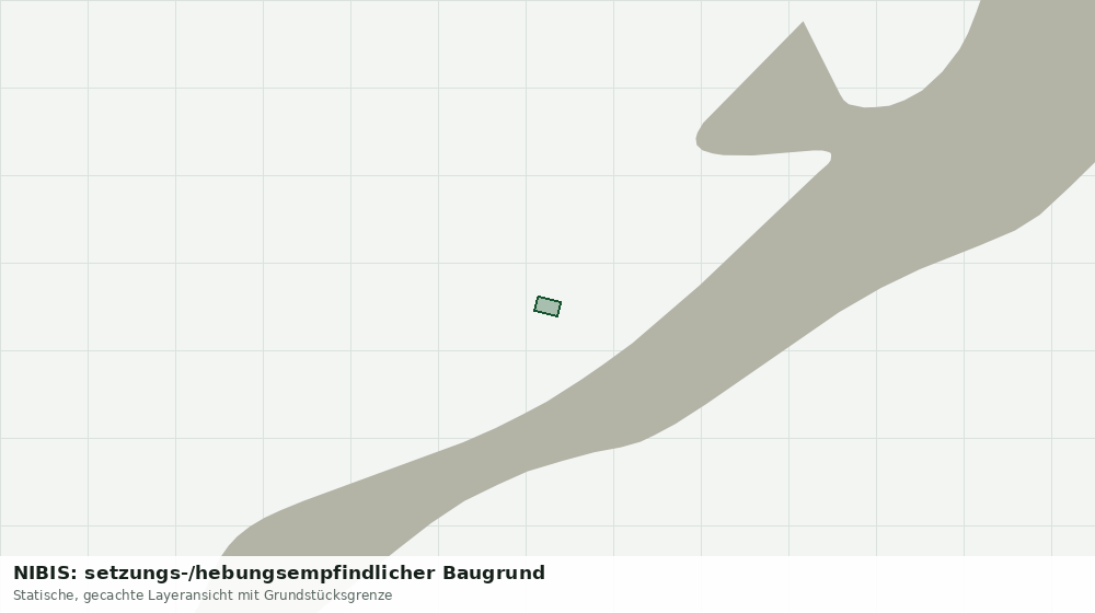 Statische Kartenansicht: NIBIS: setzungs-/hebungsempfindlicher Baugrund