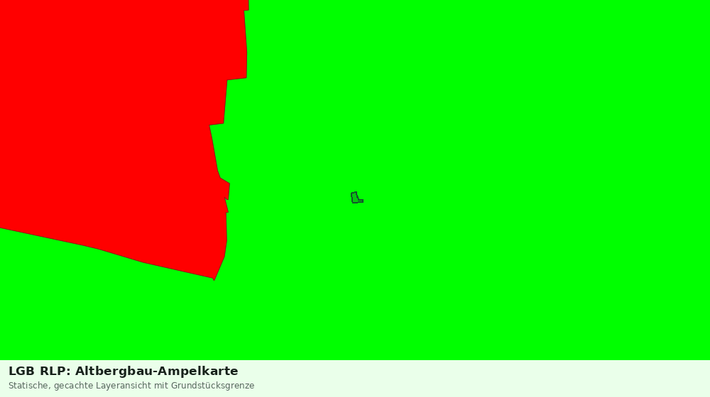 Statische Kartenansicht: LGB RLP: Altbergbau-Ampelkarte