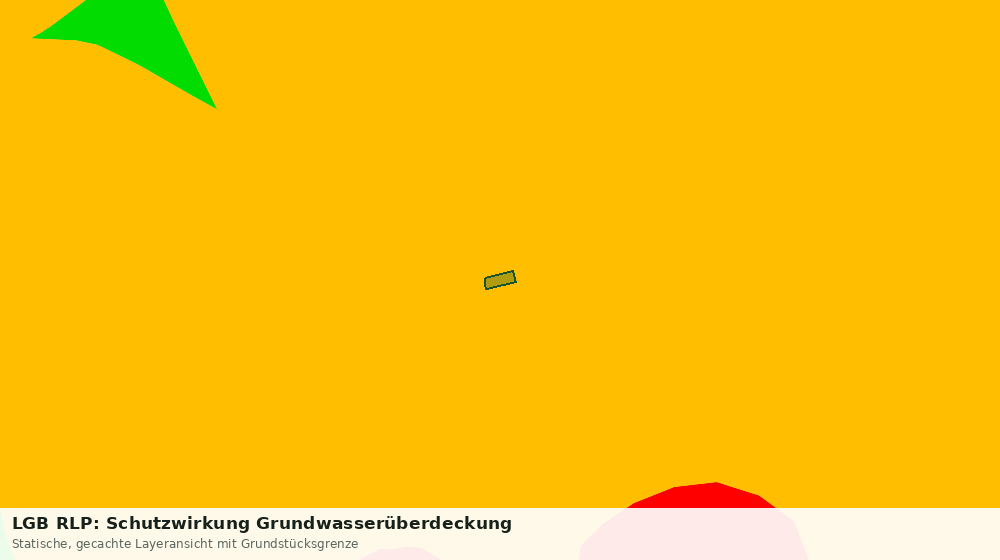 Statische Kartenansicht: LGB RLP: Schutzwirkung Grundwasserüberdeckung