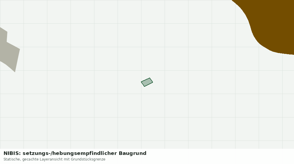 Statische Kartenansicht: NIBIS: setzungs-/hebungsempfindlicher Baugrund