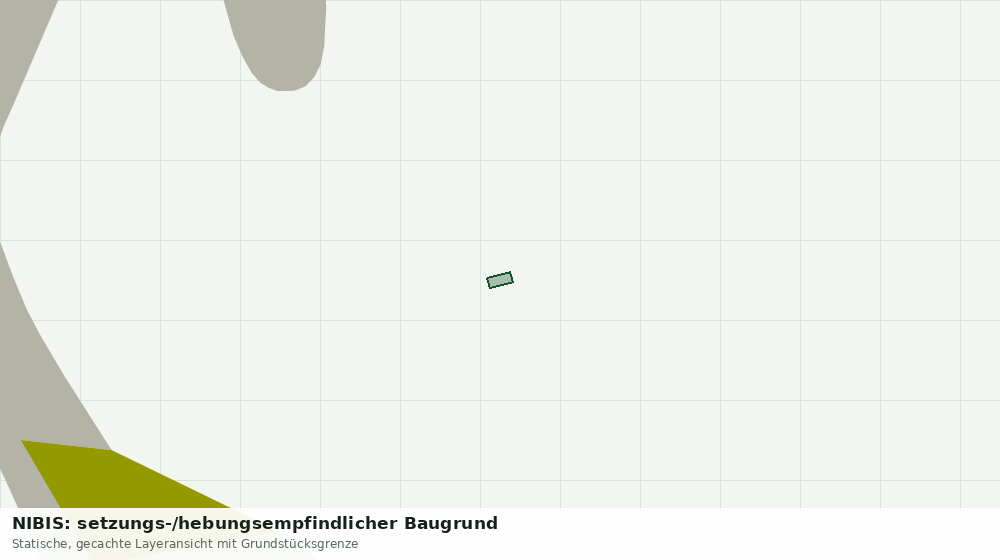 Statische Kartenansicht: NIBIS: setzungs-/hebungsempfindlicher Baugrund