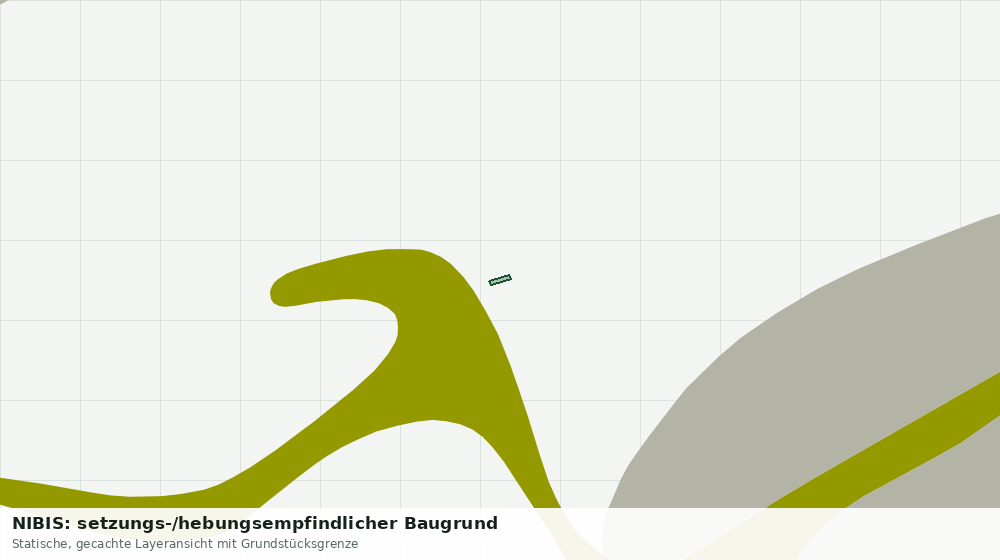Statische Kartenansicht: NIBIS: setzungs-/hebungsempfindlicher Baugrund