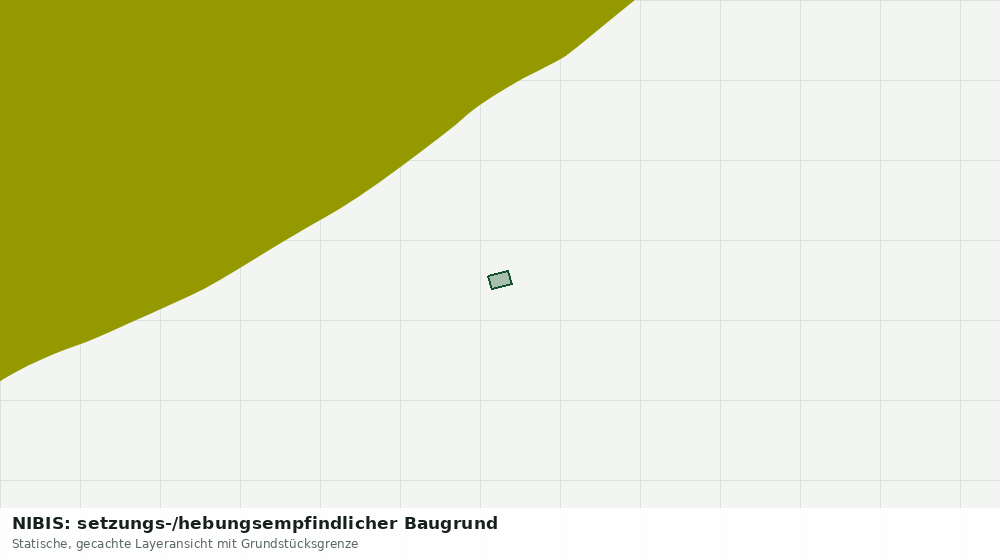 Statische Kartenansicht: NIBIS: setzungs-/hebungsempfindlicher Baugrund