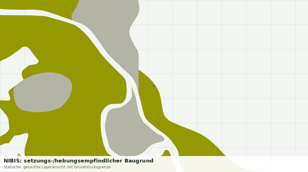 Statische Kartenansicht: NIBIS: setzungs-/hebungsempfindlicher Baugrund