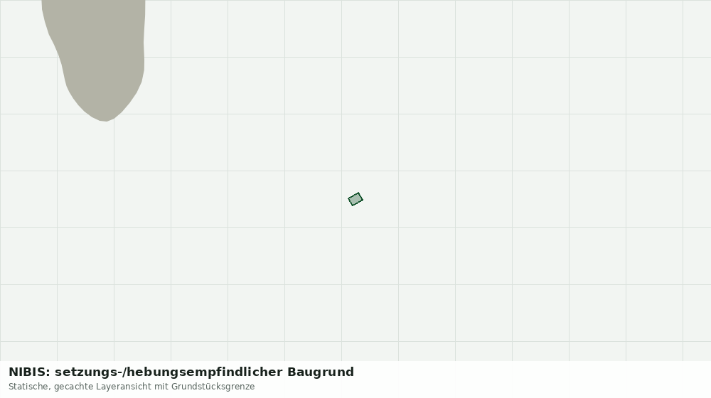 Statische Kartenansicht: NIBIS: setzungs-/hebungsempfindlicher Baugrund