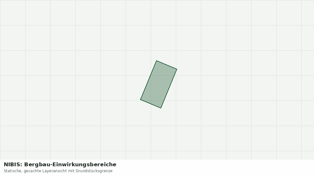 Statische Kartenansicht: NIBIS: Bergbau-Einwirkungsbereiche