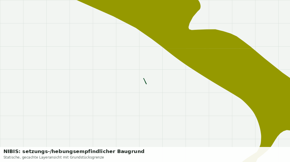 Statische Kartenansicht: NIBIS: setzungs-/hebungsempfindlicher Baugrund
