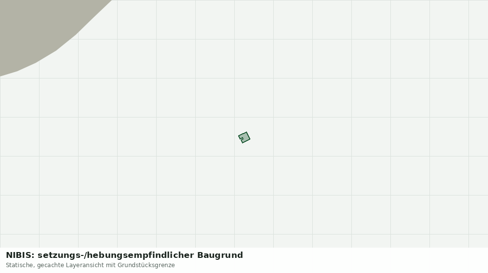 Statische Kartenansicht: NIBIS: setzungs-/hebungsempfindlicher Baugrund