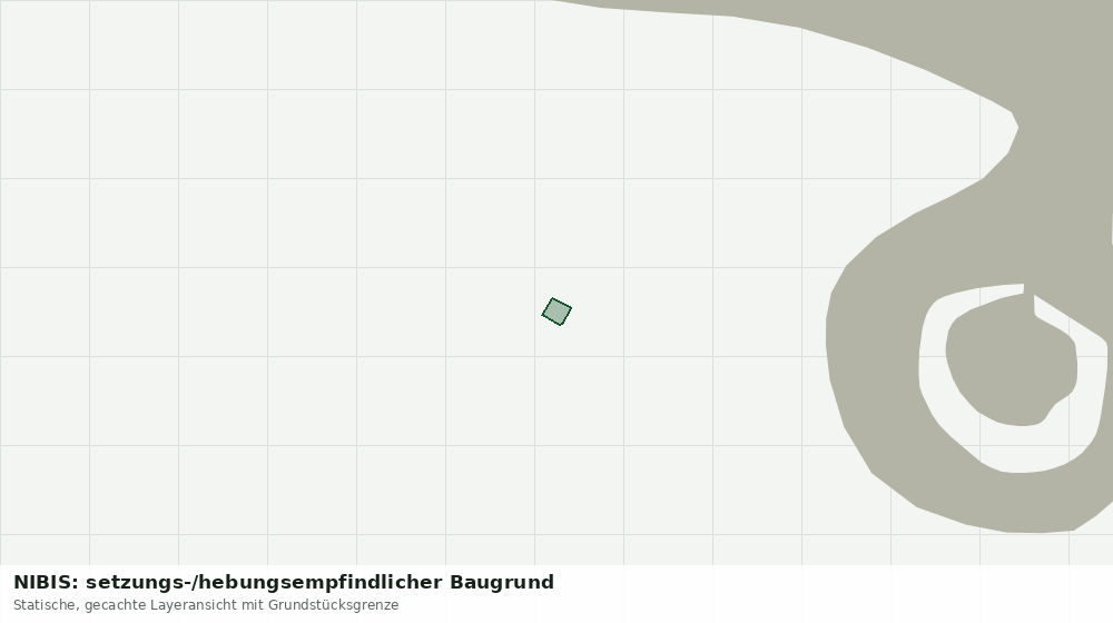 Statische Kartenansicht: NIBIS: setzungs-/hebungsempfindlicher Baugrund