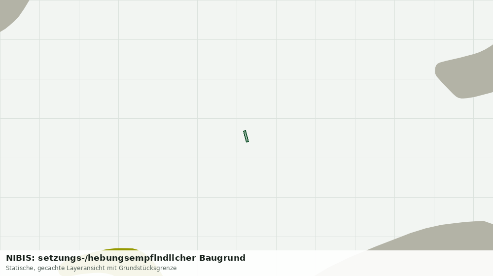 Statische Kartenansicht: NIBIS: setzungs-/hebungsempfindlicher Baugrund