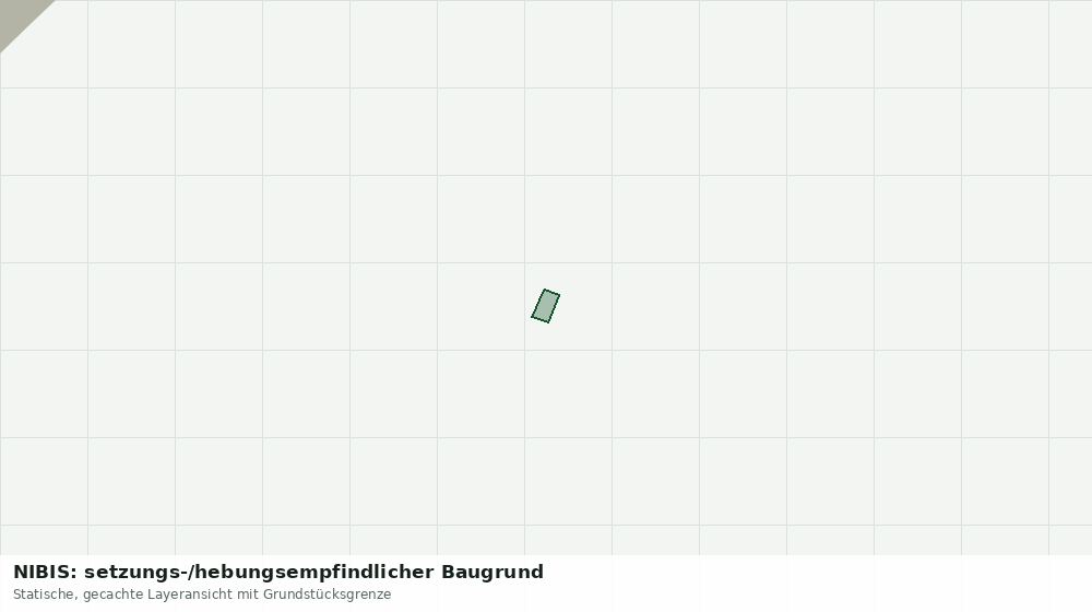 Statische Kartenansicht: NIBIS: setzungs-/hebungsempfindlicher Baugrund