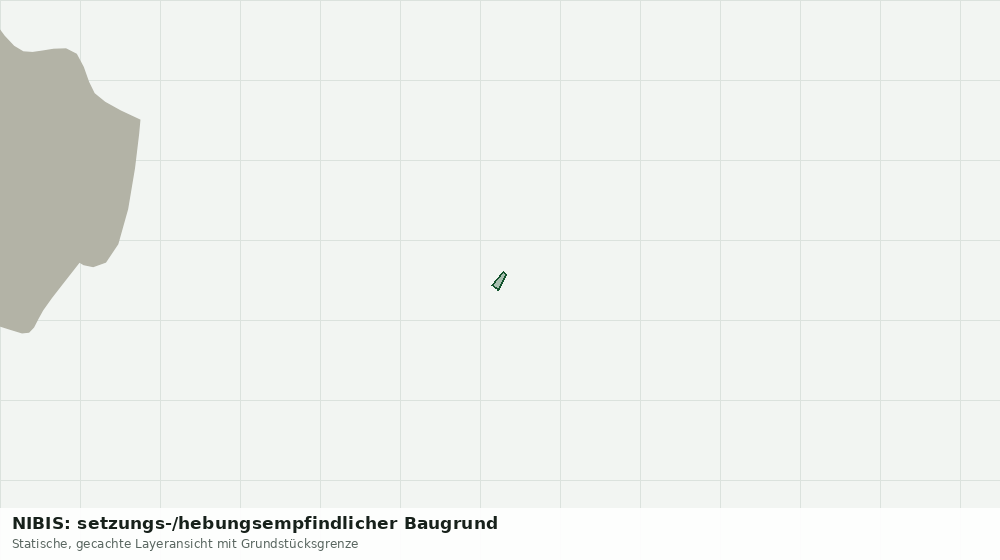 Statische Kartenansicht: NIBIS: setzungs-/hebungsempfindlicher Baugrund