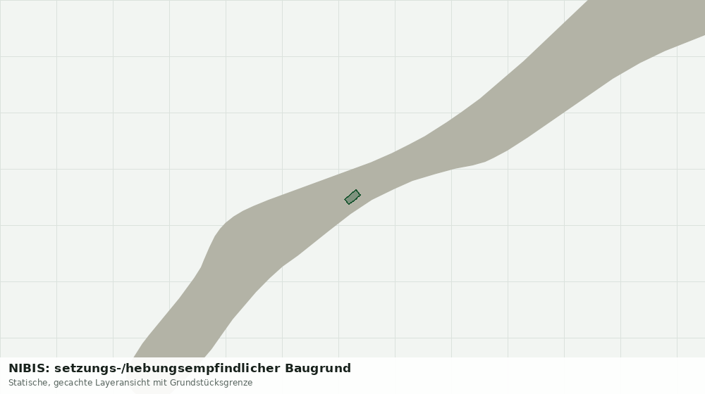 Statische Kartenansicht: NIBIS: setzungs-/hebungsempfindlicher Baugrund