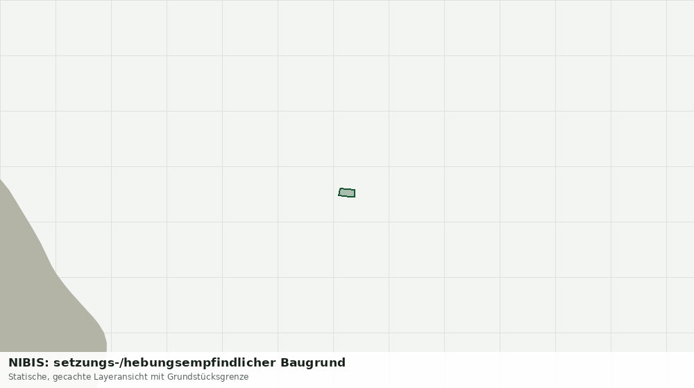 Statische Kartenansicht: NIBIS: setzungs-/hebungsempfindlicher Baugrund