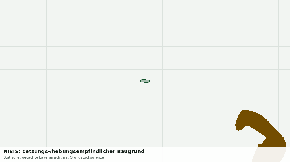 Statische Kartenansicht: NIBIS: setzungs-/hebungsempfindlicher Baugrund