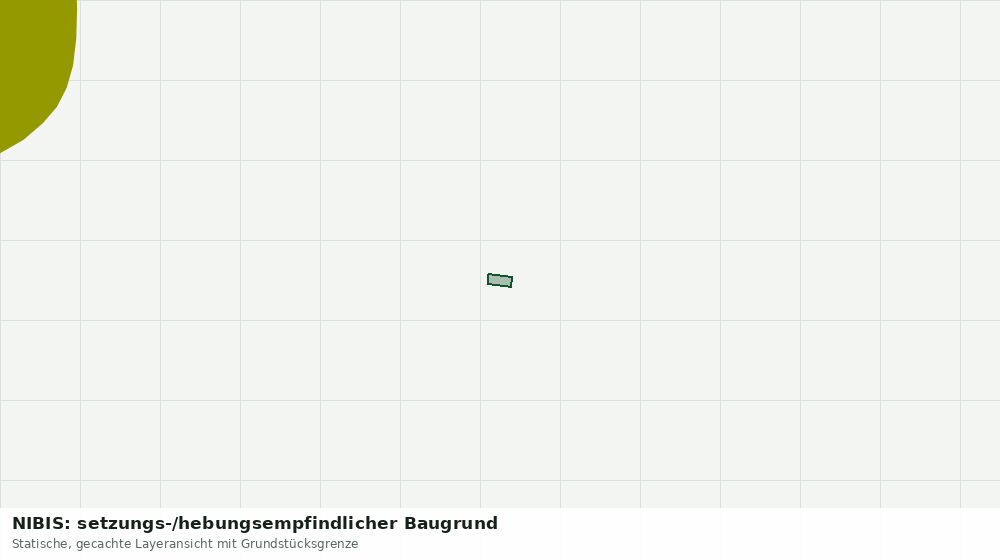 Statische Kartenansicht: NIBIS: setzungs-/hebungsempfindlicher Baugrund
