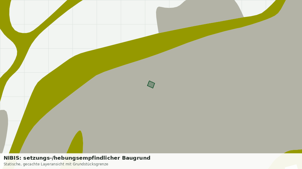 Statische Kartenansicht: NIBIS: setzungs-/hebungsempfindlicher Baugrund