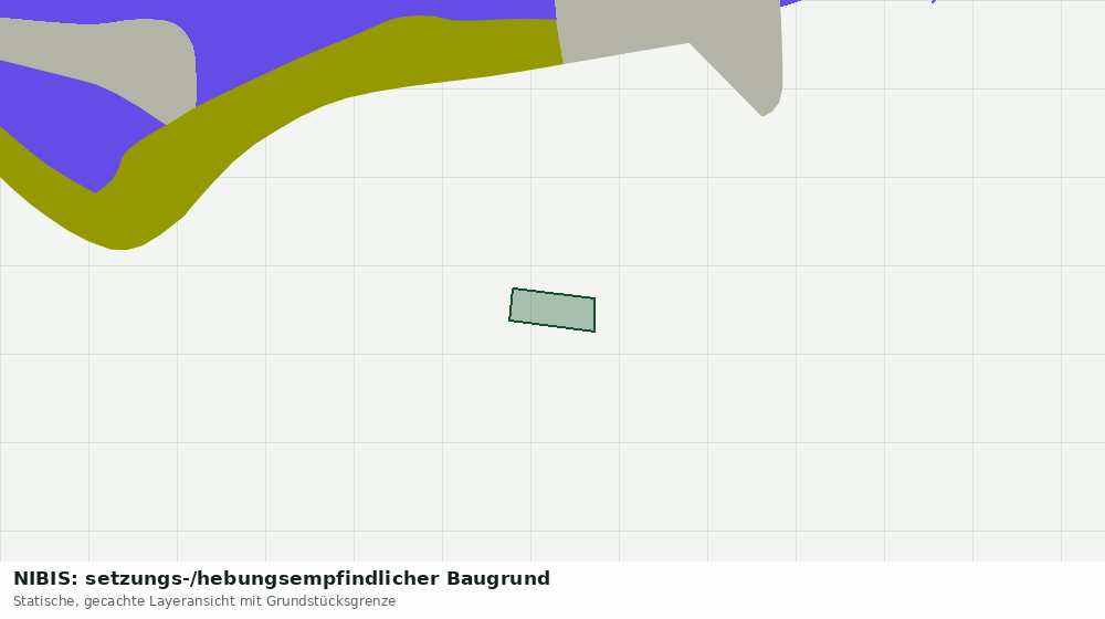 Statische Kartenansicht: NIBIS: setzungs-/hebungsempfindlicher Baugrund