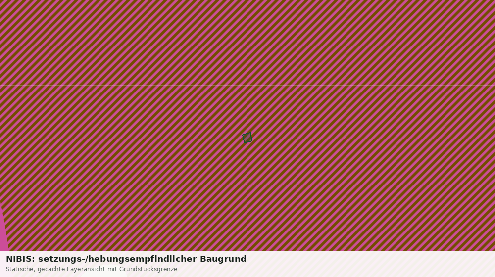 Statische Kartenansicht: NIBIS: setzungs-/hebungsempfindlicher Baugrund