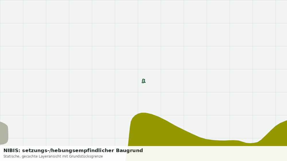 Statische Kartenansicht: NIBIS: setzungs-/hebungsempfindlicher Baugrund