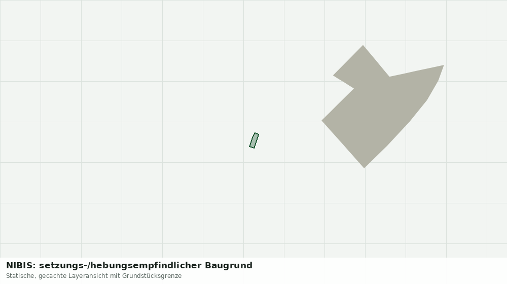 Statische Kartenansicht: NIBIS: setzungs-/hebungsempfindlicher Baugrund