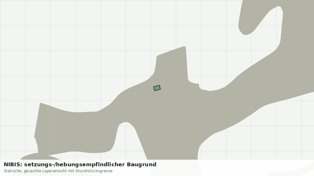 Statische Kartenansicht: NIBIS: setzungs-/hebungsempfindlicher Baugrund