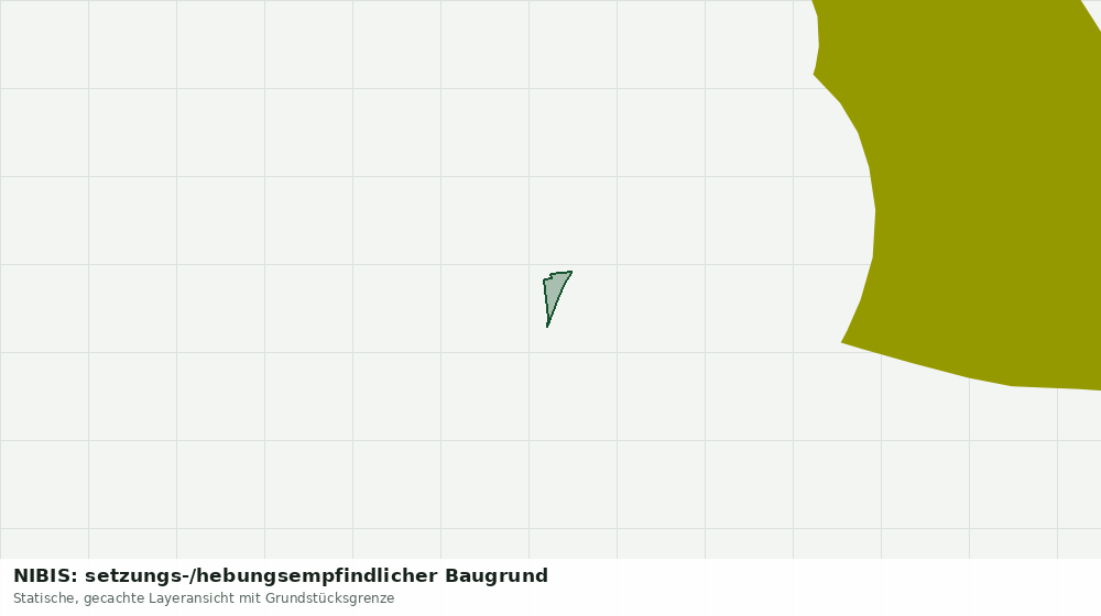 Statische Kartenansicht: NIBIS: setzungs-/hebungsempfindlicher Baugrund