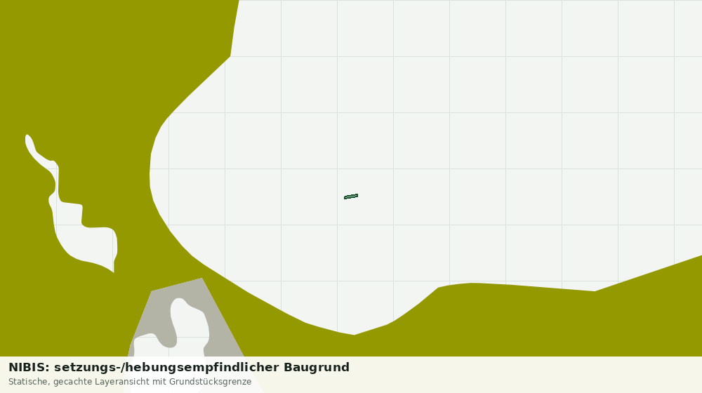 Statische Kartenansicht: NIBIS: setzungs-/hebungsempfindlicher Baugrund