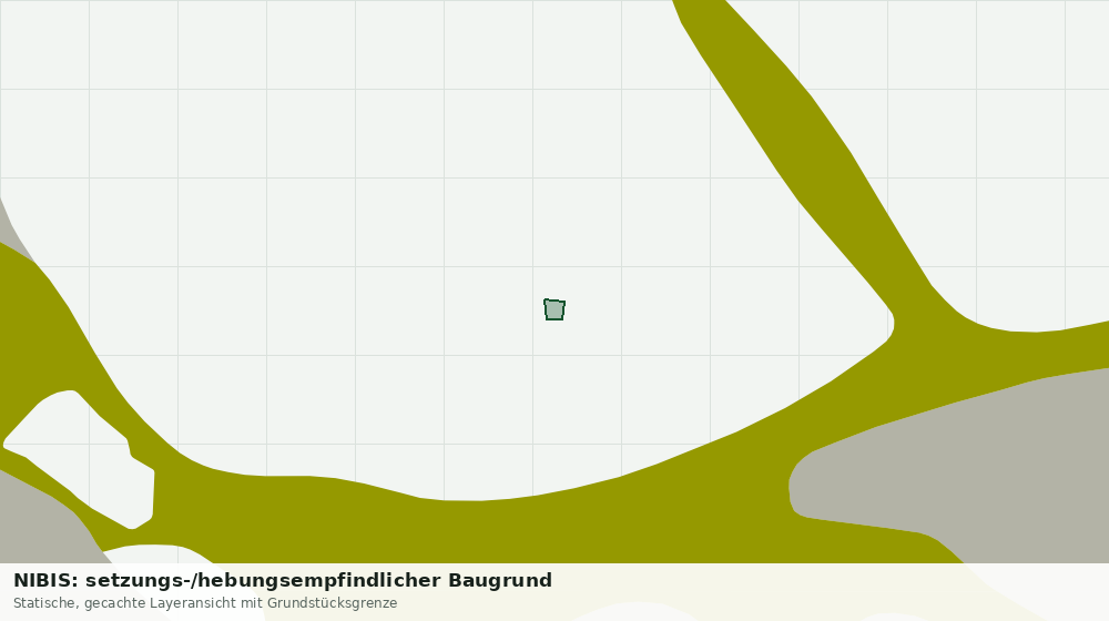 Statische Kartenansicht: NIBIS: setzungs-/hebungsempfindlicher Baugrund