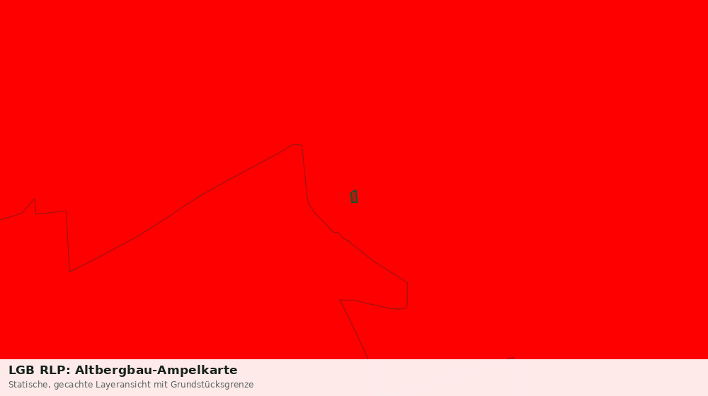 Statische Kartenansicht: LGB RLP: Altbergbau-Ampelkarte