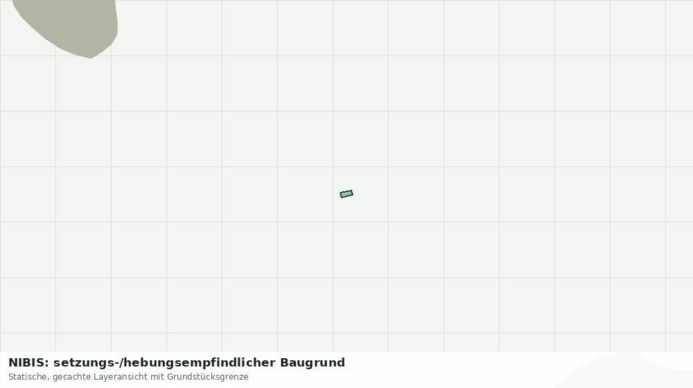 Statische Kartenansicht: NIBIS: setzungs-/hebungsempfindlicher Baugrund