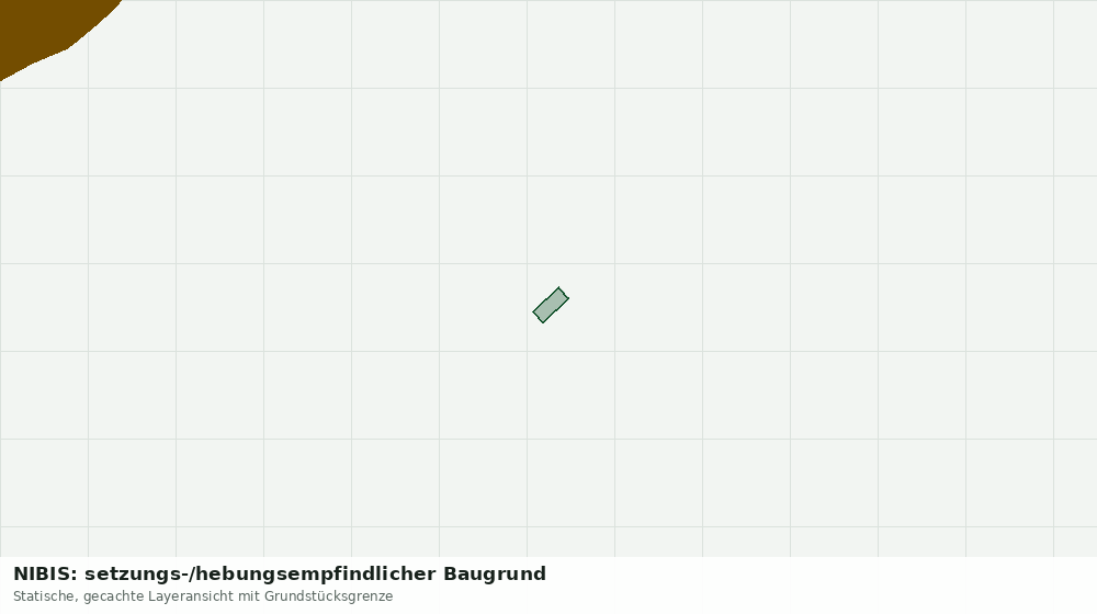 Statische Kartenansicht: NIBIS: setzungs-/hebungsempfindlicher Baugrund