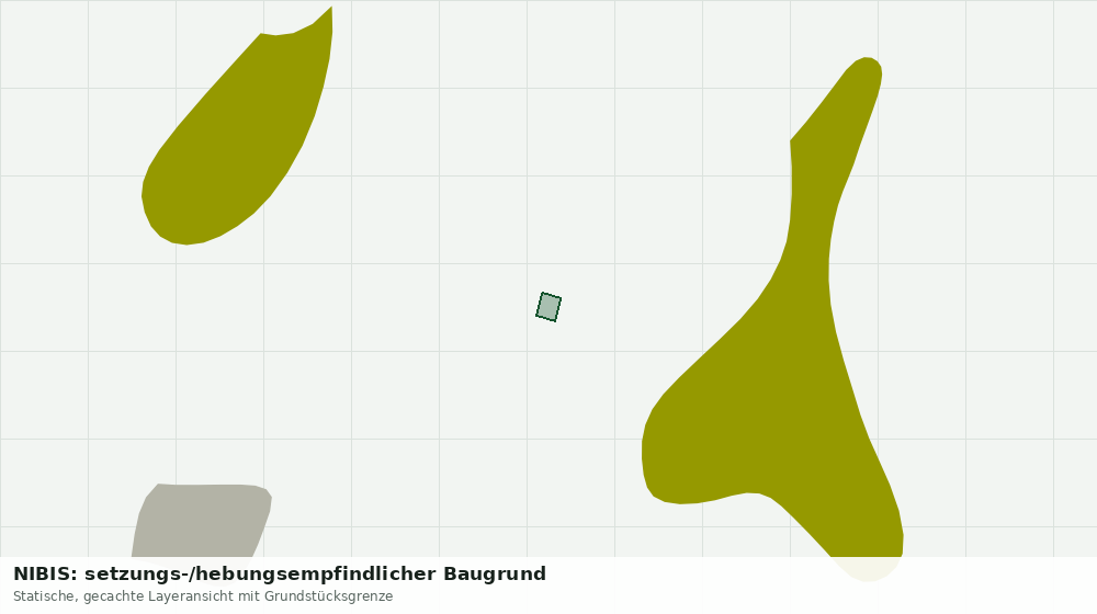 Statische Kartenansicht: NIBIS: setzungs-/hebungsempfindlicher Baugrund