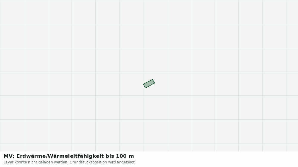 Statische Kartenansicht: MV: Erdwärme/Wärmeleitfähigkeit bis 100 m