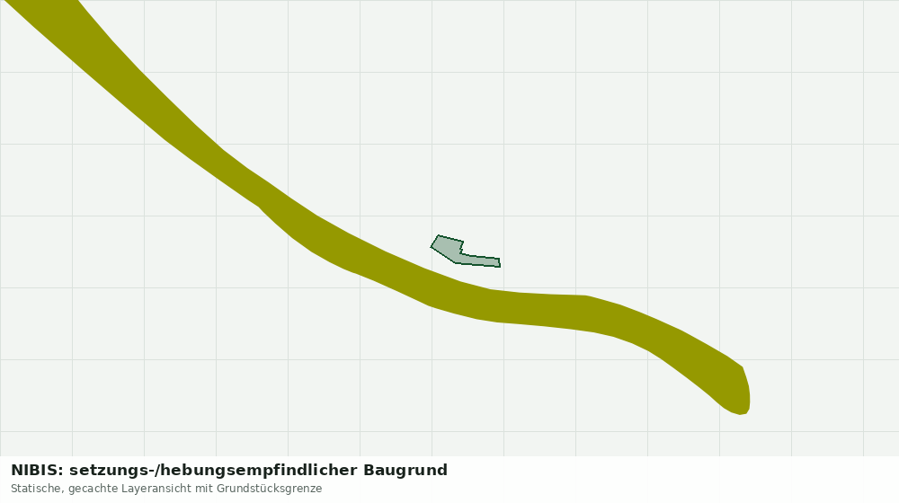 Statische Kartenansicht: NIBIS: setzungs-/hebungsempfindlicher Baugrund