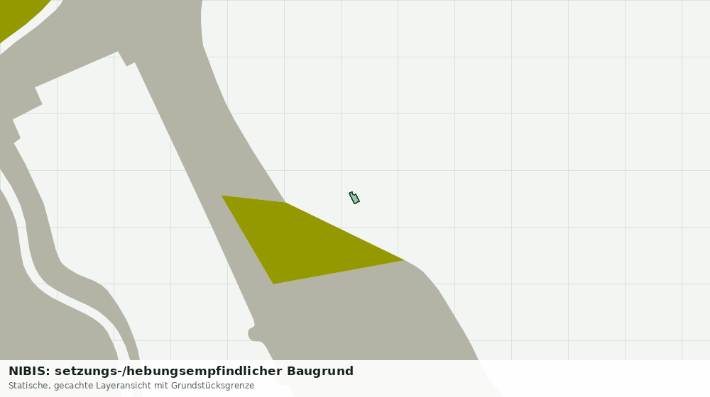Statische Kartenansicht: NIBIS: setzungs-/hebungsempfindlicher Baugrund