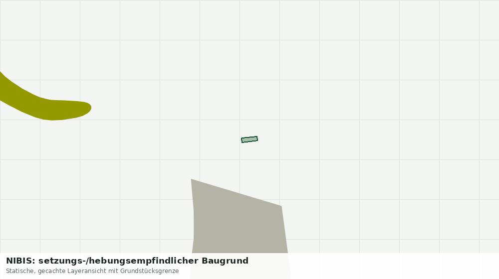 Statische Kartenansicht: NIBIS: setzungs-/hebungsempfindlicher Baugrund