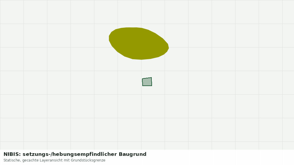 Statische Kartenansicht: NIBIS: setzungs-/hebungsempfindlicher Baugrund