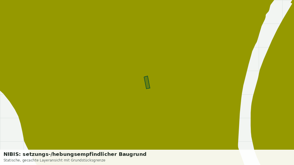 Statische Kartenansicht: NIBIS: setzungs-/hebungsempfindlicher Baugrund