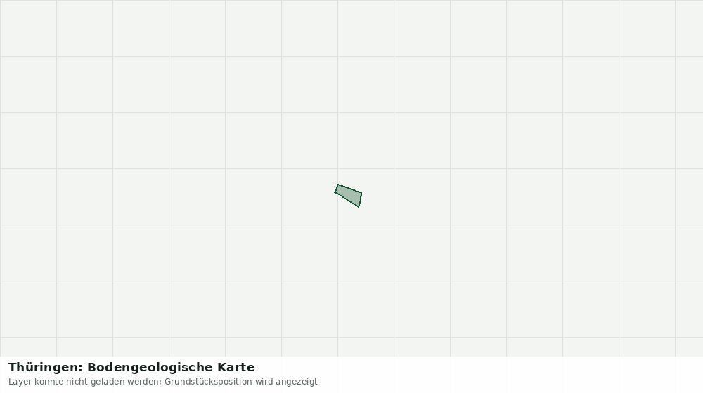 Statische Kartenansicht: Thüringen: Bodengeologische Karte