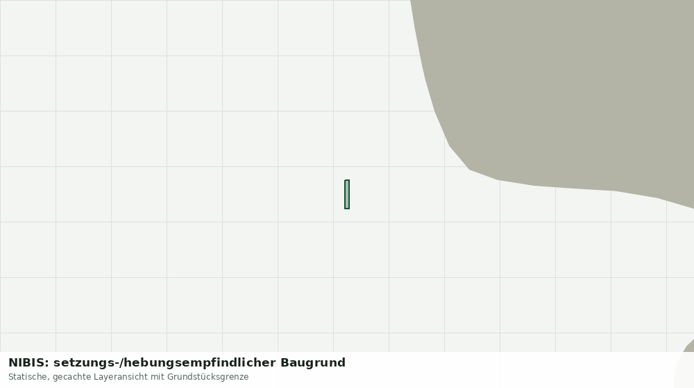Statische Kartenansicht: NIBIS: setzungs-/hebungsempfindlicher Baugrund