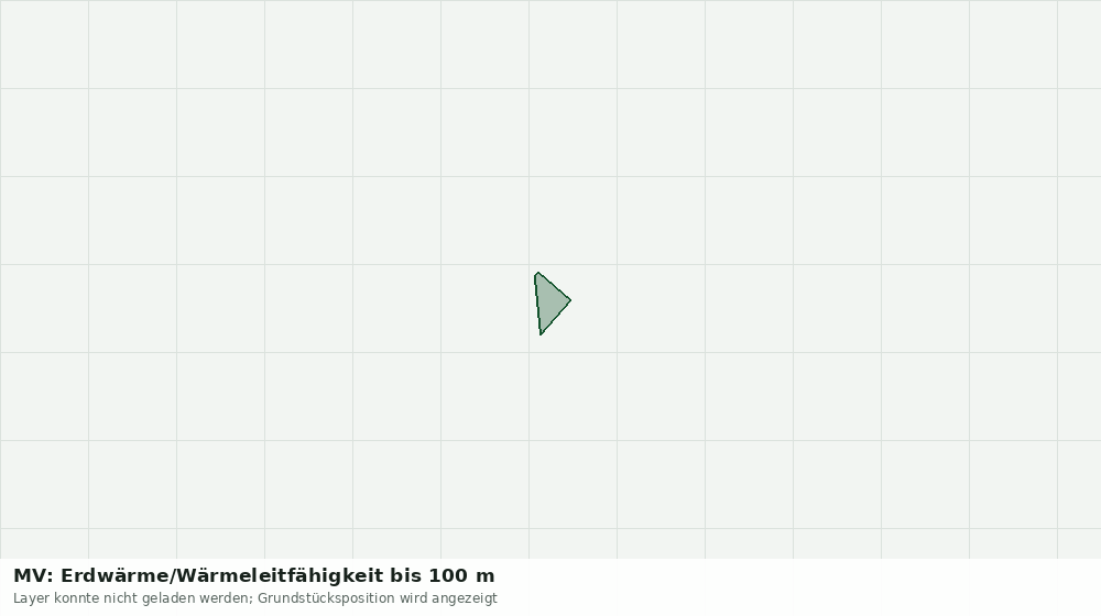 Statische Kartenansicht: MV: Erdwärme/Wärmeleitfähigkeit bis 100 m