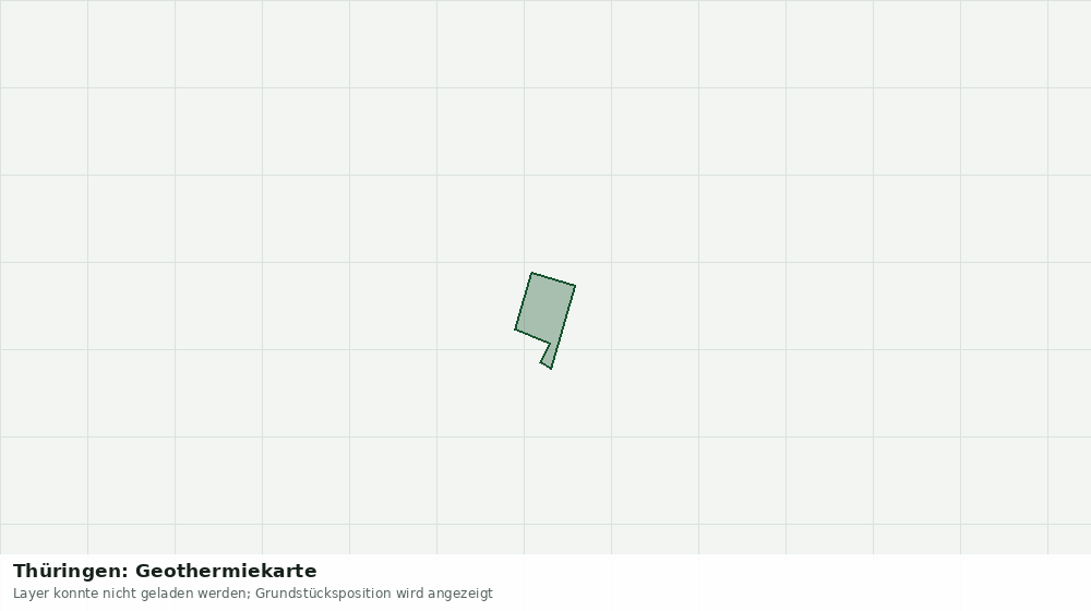 Statische Kartenansicht: Thüringen: Geothermiekarte