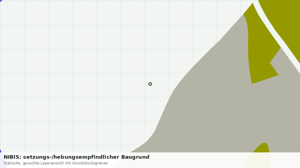 Statische Kartenansicht: NIBIS: setzungs-/hebungsempfindlicher Baugrund