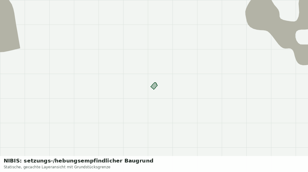 Statische Kartenansicht: NIBIS: setzungs-/hebungsempfindlicher Baugrund