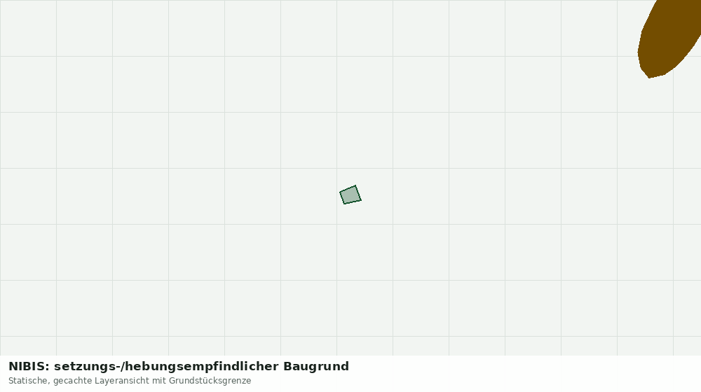 Statische Kartenansicht: NIBIS: setzungs-/hebungsempfindlicher Baugrund