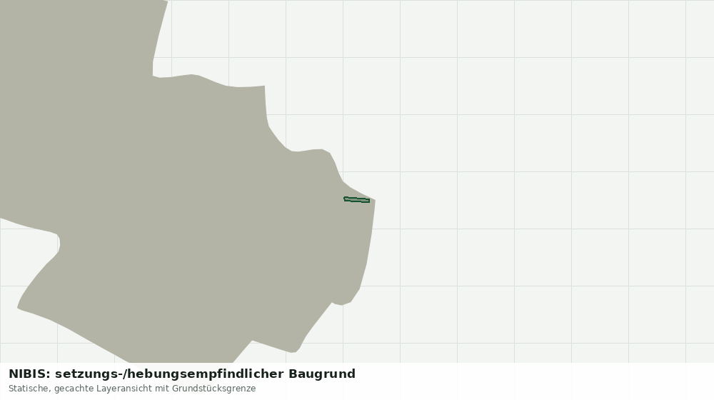 Statische Kartenansicht: NIBIS: setzungs-/hebungsempfindlicher Baugrund