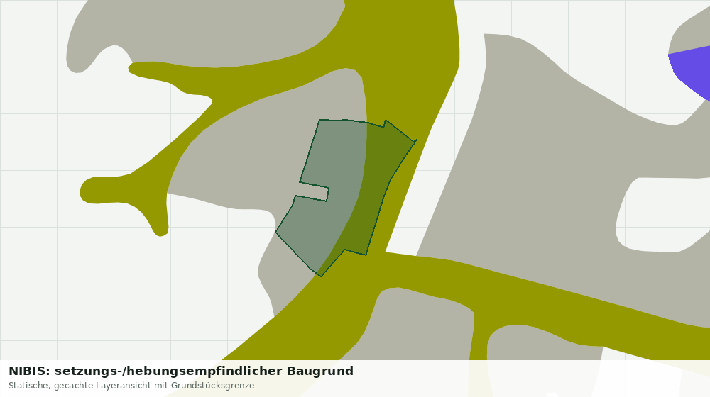 Statische Kartenansicht: NIBIS: setzungs-/hebungsempfindlicher Baugrund
